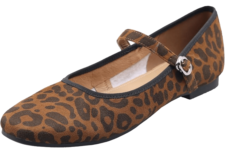 Las bailarinas de Onewus con estampado de leopardo y elegante hebilla redefinen el calzado femenino con una combinación perfecta entre moda y funcionalidad. Ideales para mujeres que desean comodidad sin renunciar al estilo, estas zapatillas minimalistas son una inversión en versatilidad y clase.