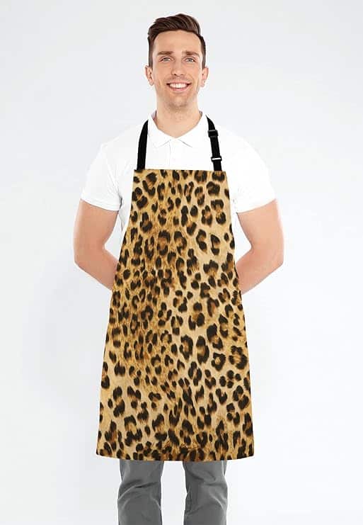 🐆 El delantal Wasach: cocina, sirve y crea con estilo salvaje y comodidad profesional 🍳🖤