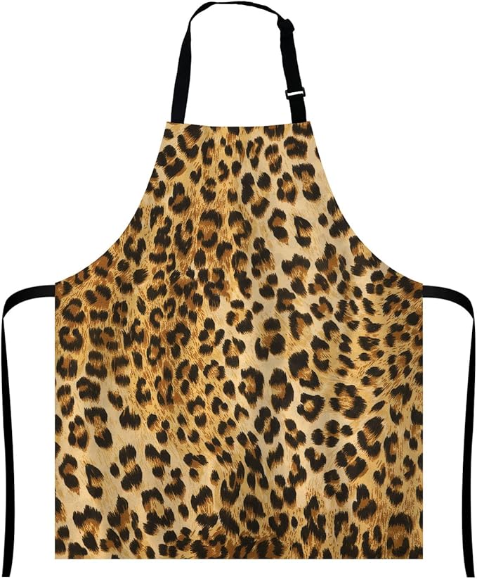 🐆 El delantal Wasach: cocina, sirve y crea con estilo salvaje y comodidad profesional 🍳🖤