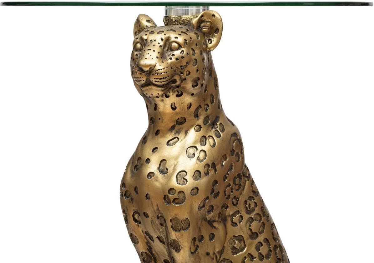 🐆 Mesa de Centro Redonda Wild Leopardo de Atmosphera: estilo salvaje para tu salón
